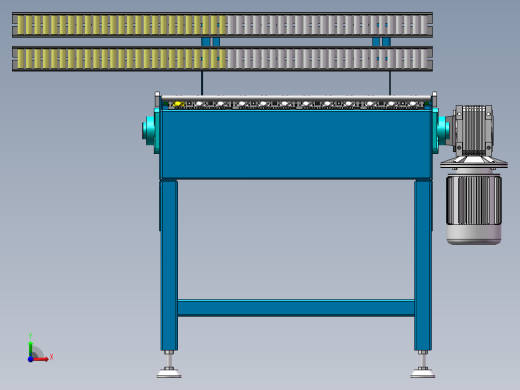 英特乐滚珠模块输送带前视缩略图