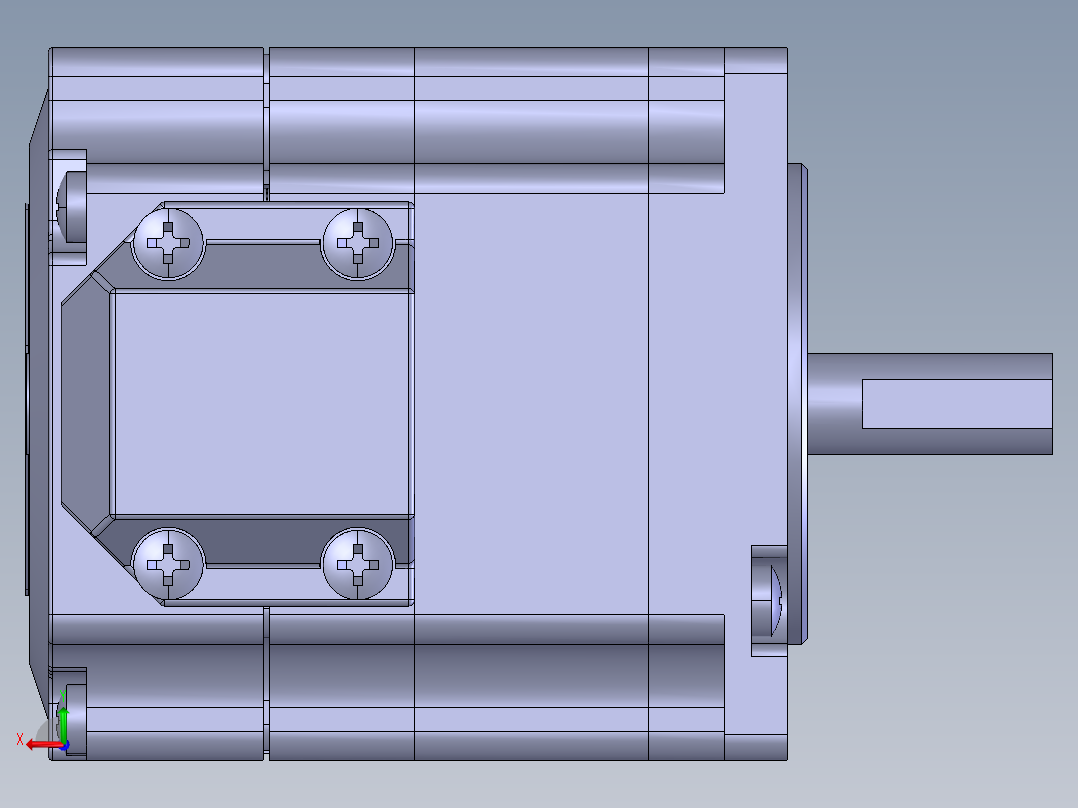 火星机器人车后视图