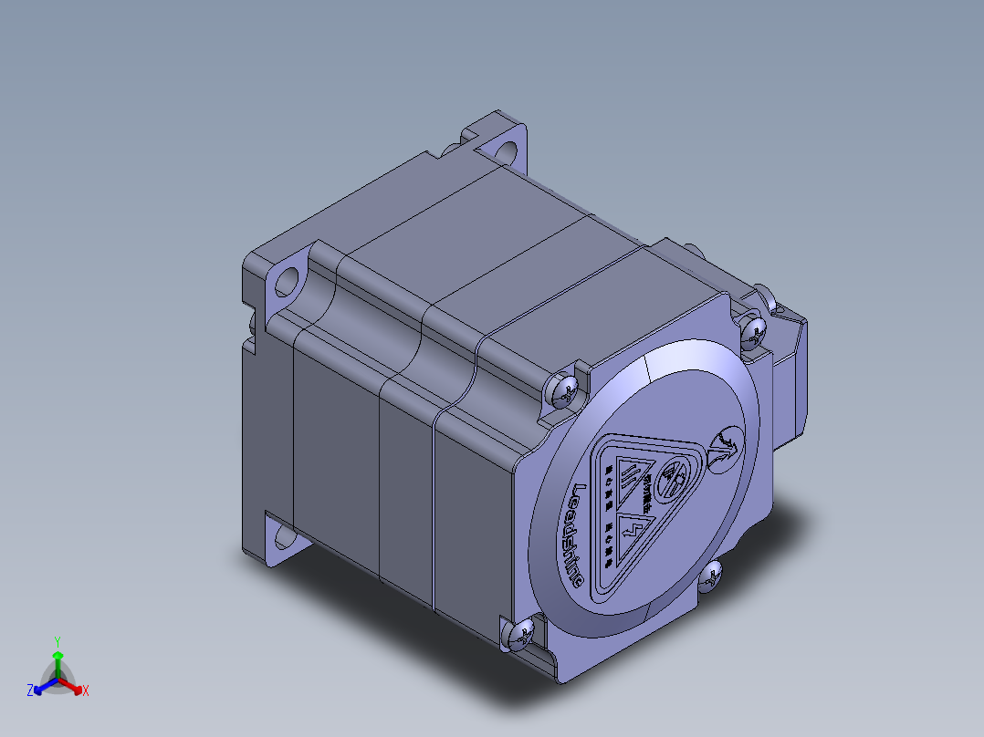 火星机器人车正等轴测图