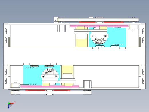 伺服移印机构设计俯视缩略图