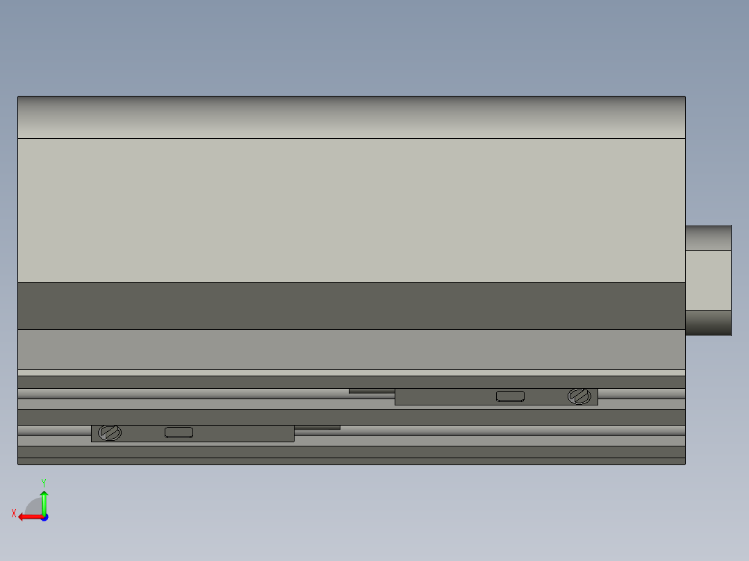 CDQ2A25-40DZ-M9BL后视图