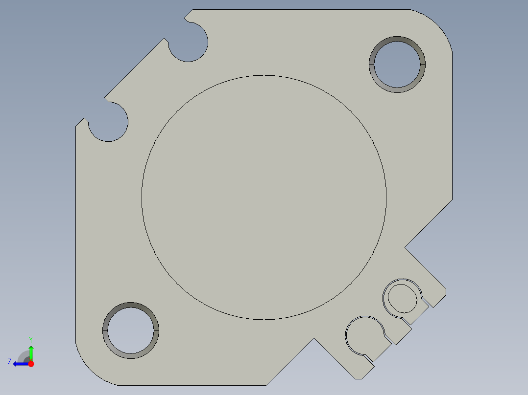 CDQ2A25-40DZ-M9BL右视图
