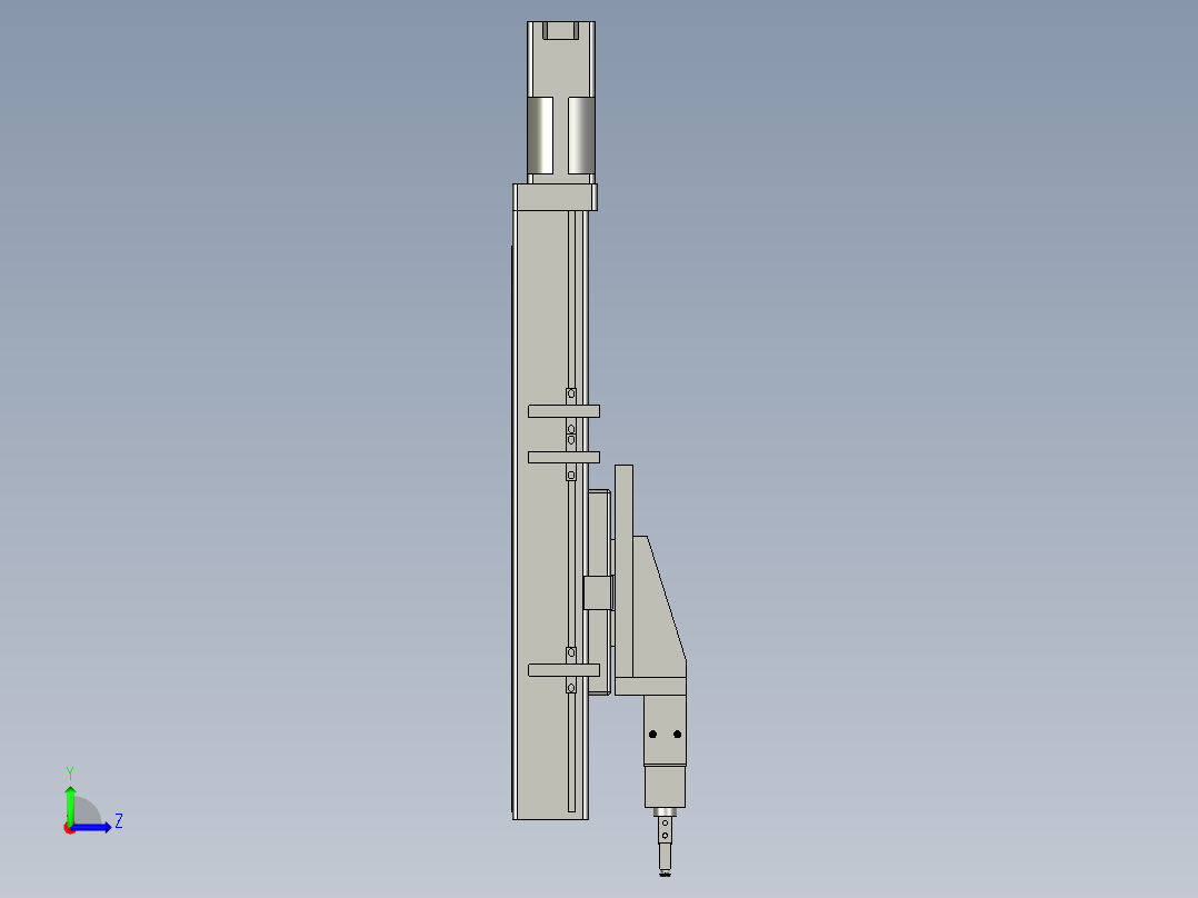 PCB-铆钉上料-整体左视图