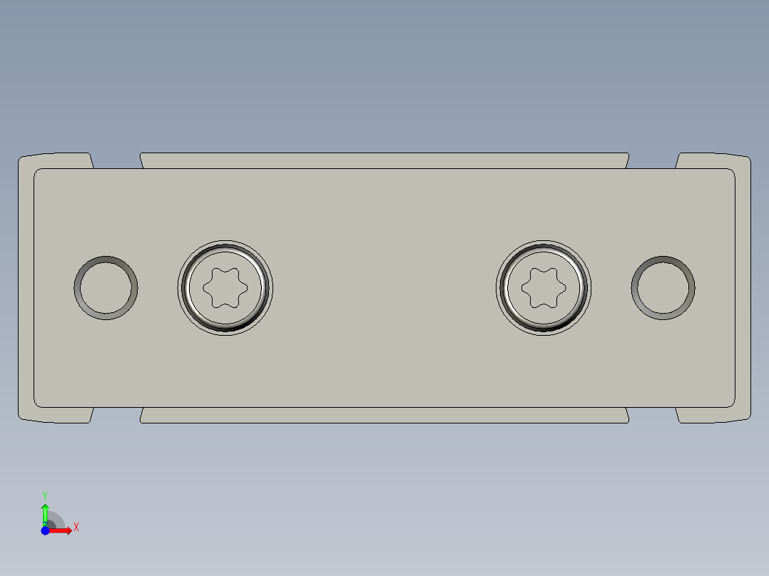双轴气缸DGTZ-GF-10-10-P-AFESTO前视图