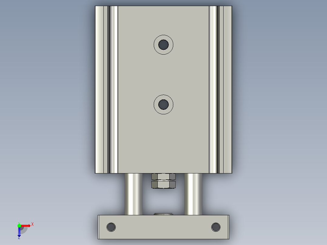 双轴气缸DGTZ-GF-10-10-P-AFESTO俯视图