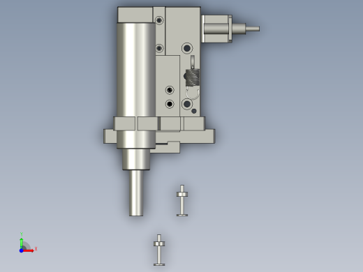 硬度探头总组件前视缩略图