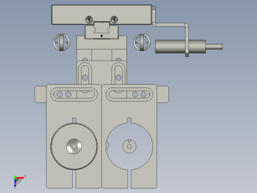 硬度探头总组件俯视缩略图