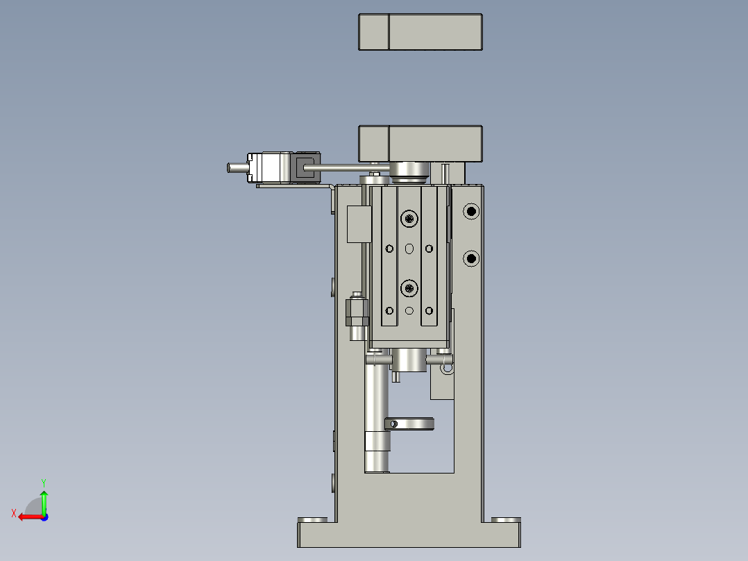 860-0300高度检测模组后视图