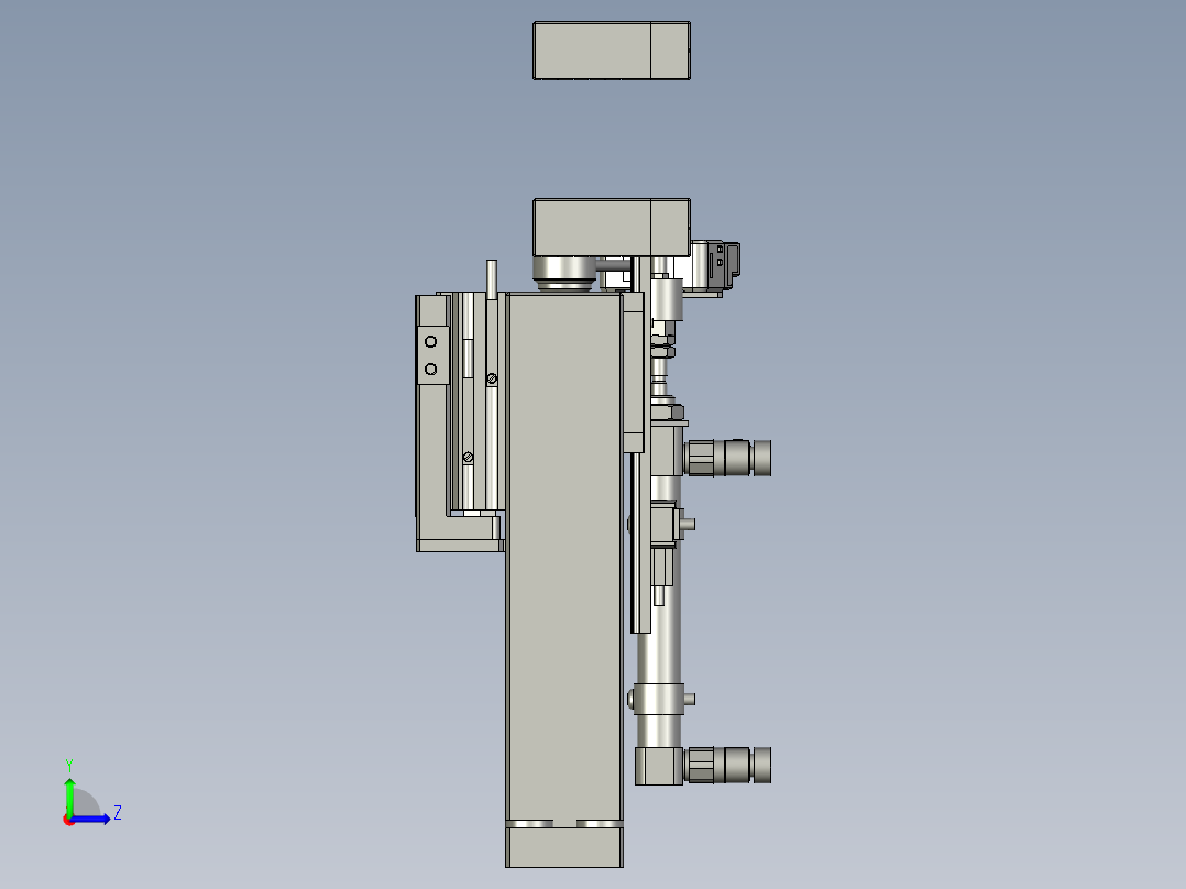 860-0300高度检测模组左视图