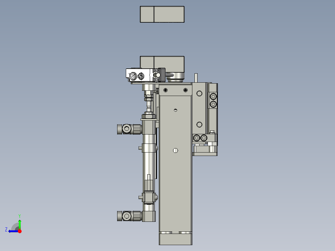 860-0300高度检测模组右视图