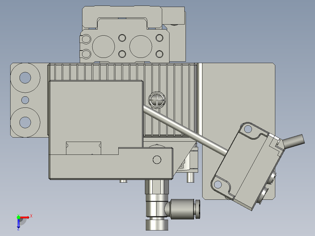 860-0300高度检测模组俯视图