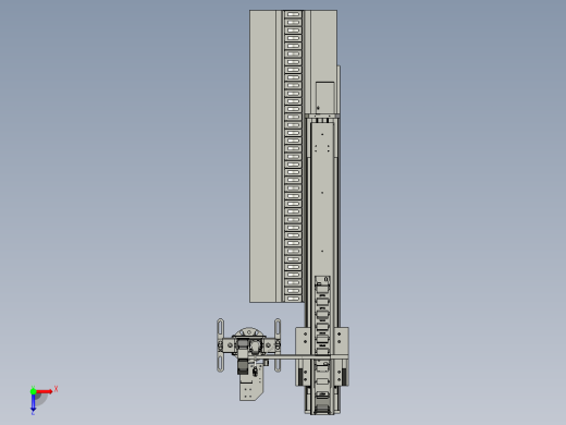 上料机械手部分俯视缩略图