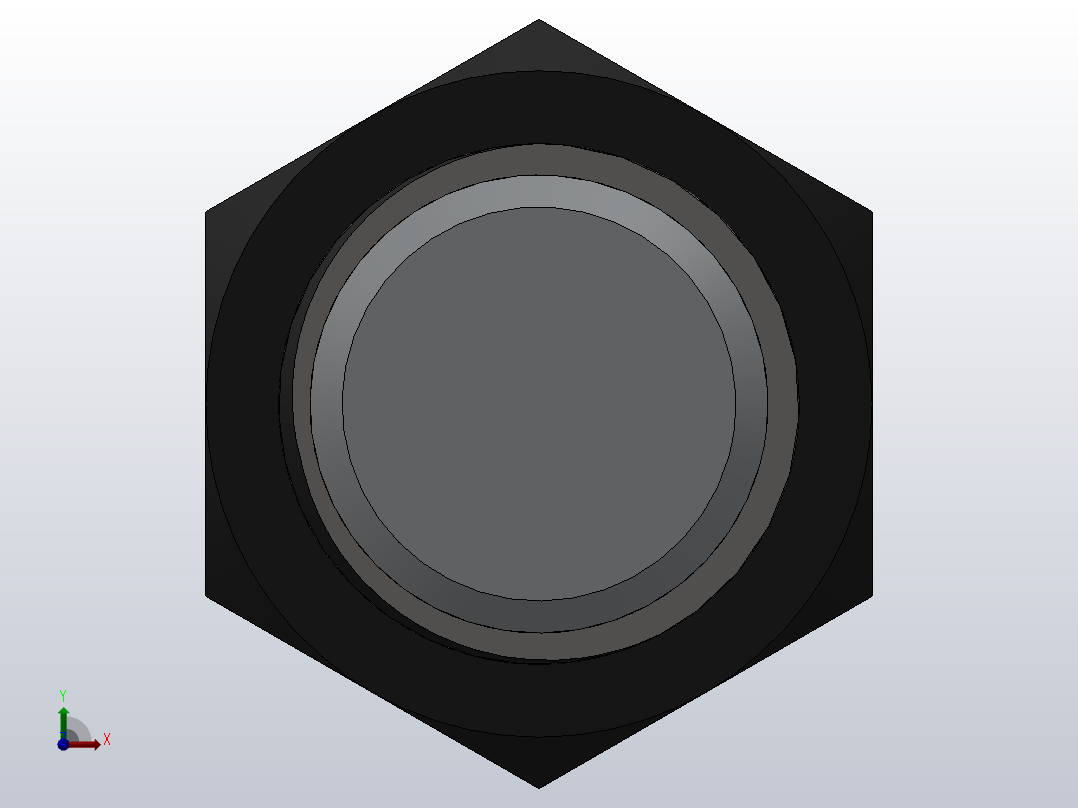 HAC系列油压缓冲器[HAC-2525-1]前视图