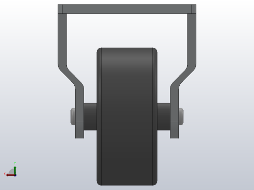 Z07-02-040-375B轻型轮[Z07-02-032-375B]脚轮后视缩略图