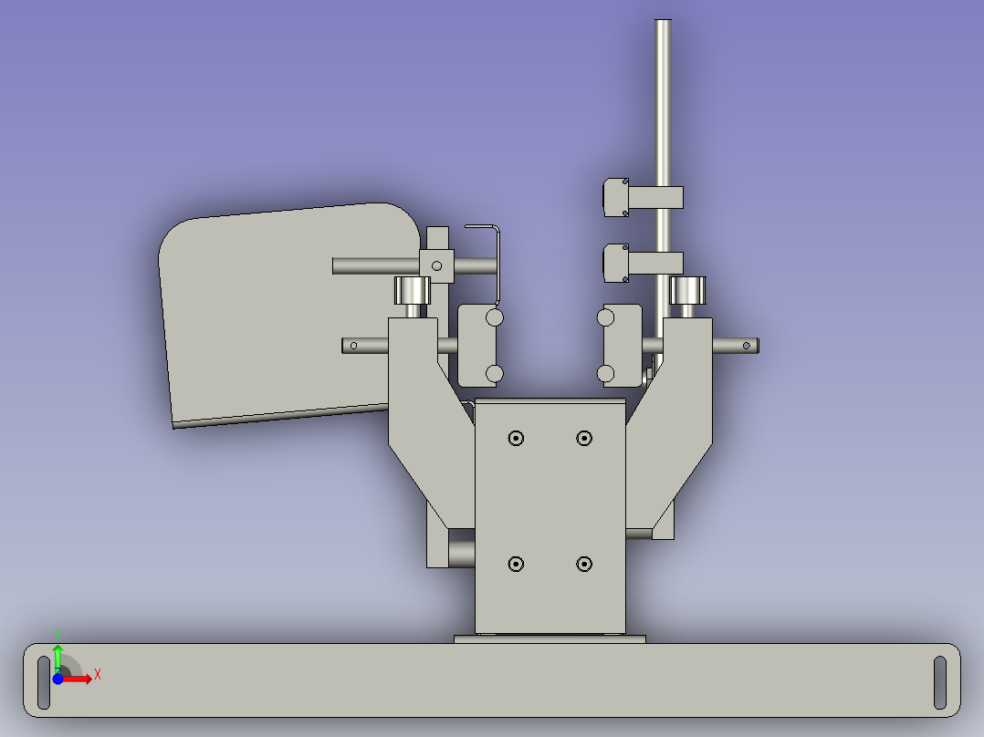 LP-200B-07-00倒瓶剔除部件前视图