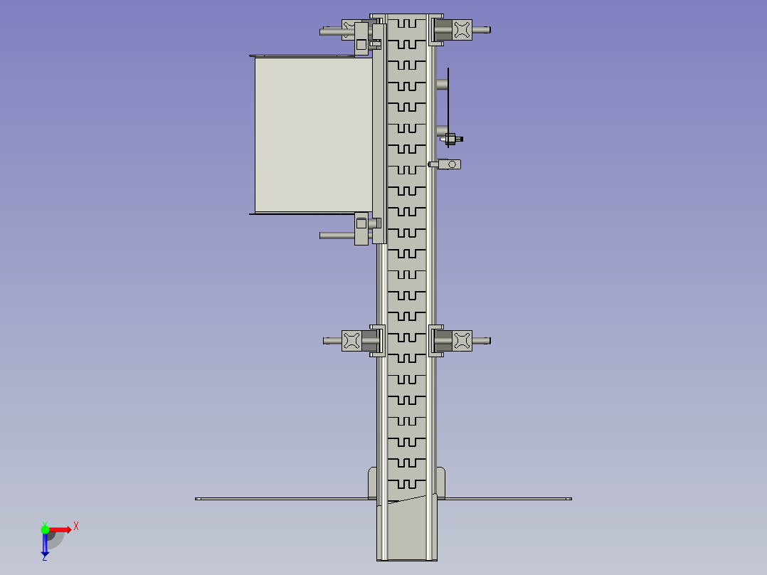 LP-200B-07-00倒瓶剔除部件俯视图