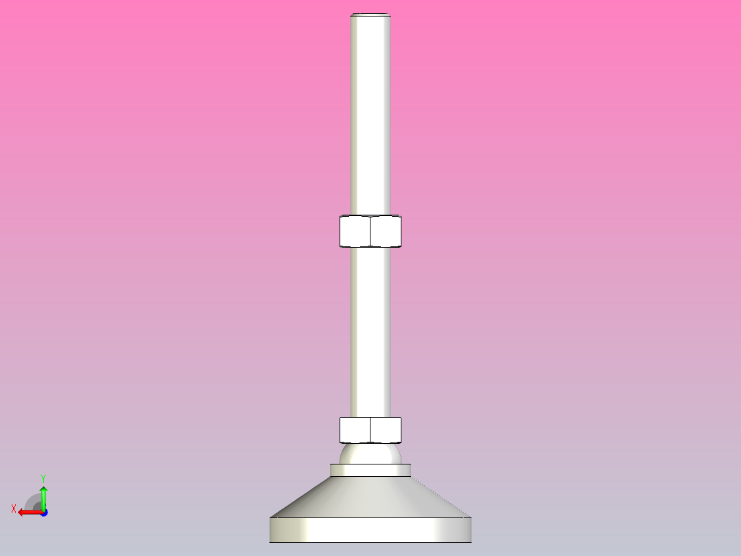 脚杯WAG71-D100-M20-L200后视图