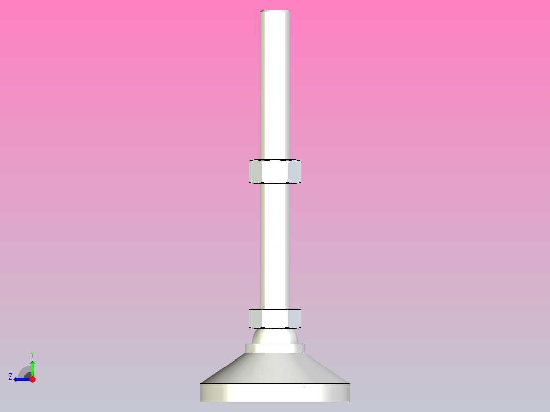 脚杯WAG71-D100-M20-L200右视图