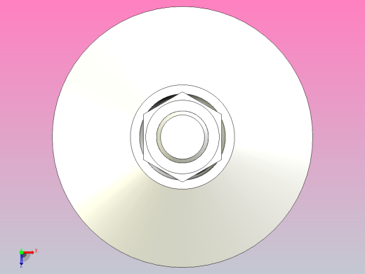 脚杯WAG71-D100-M20-L200俯视缩略图