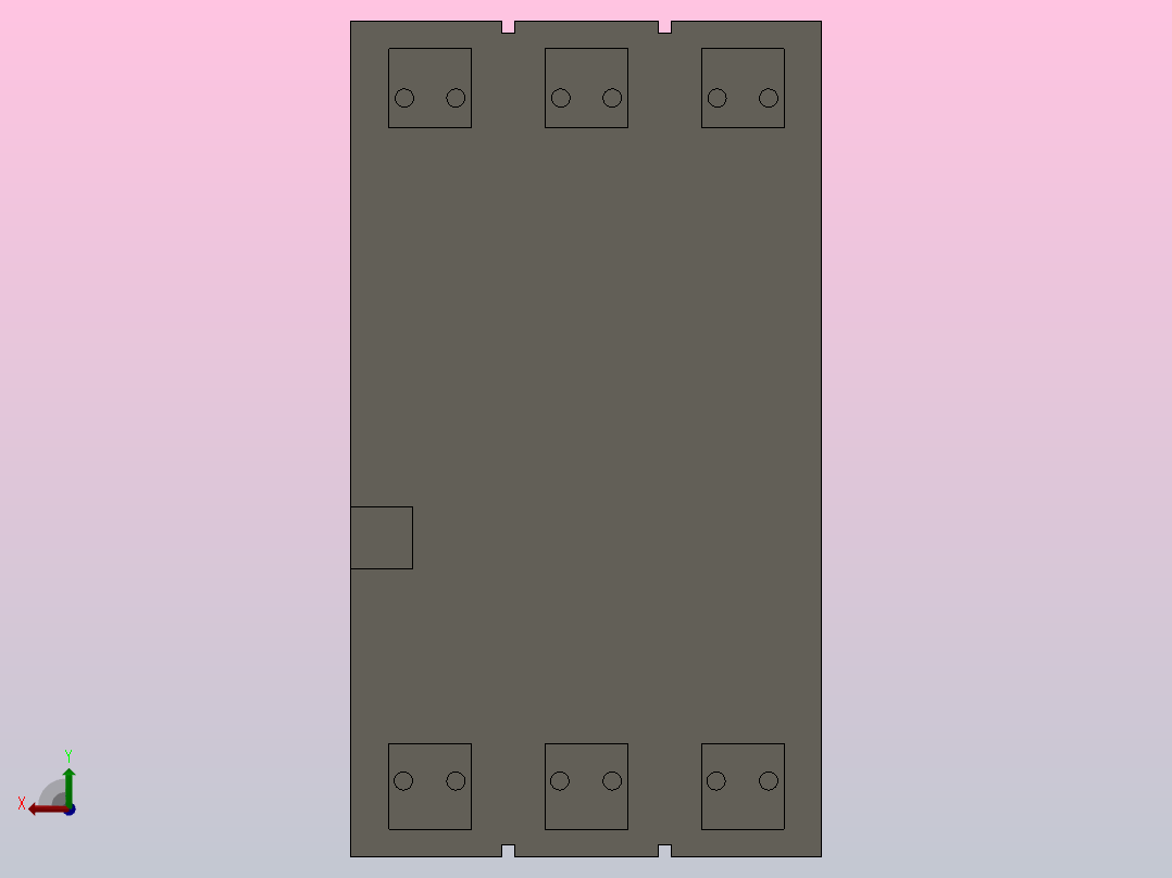3VL 160-1600A 3极固定式塑料外壳式断路器[VL16003VL8]后视图