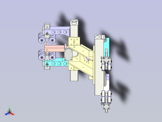 一款装配夹具模型设计