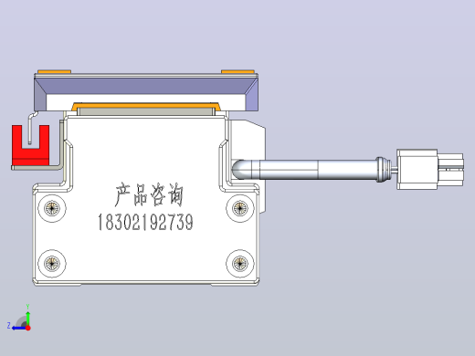 GTH 内嵌式模组 FTH80-PD-P40  TOYO 电缸滑台[FTH80-400-PD-P40]右视缩略图
