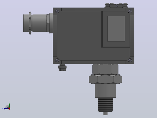511╱7D防爆型压力控制器[511／7D防爆型压力控制器(0841181)]右视缩略图