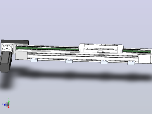 DMEB65L-RBCR欧规同步带模组直线模组（电机右后折）[DMEB65L-L15S350-DT400-C2U-RBCR]