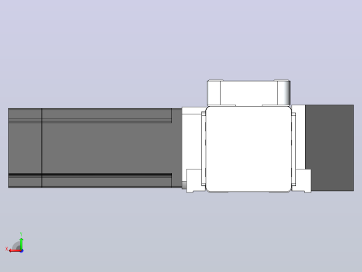 DMEB65L-RBCR欧规同步带模组直线模组（电机右后折）[DMEB65L-L15S350-DT400-C2U-RBCR]后视缩略图