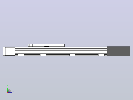 DMEB65L-RBCR欧规同步带模组直线模组（电机右后折）[DMEB65L-L15S350-DT400-C2U-RBCR]左视缩略图