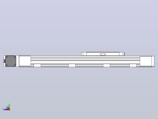 DMEB65L-RBCR欧规同步带模组直线模组（电机右后折）[DMEB65L-L15S350-DT400-C2U-RBCR]右视缩略图