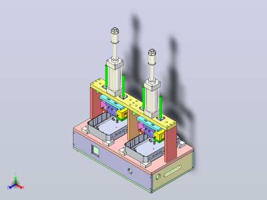 胶壳校正治具3D数模图纸+x_t格式