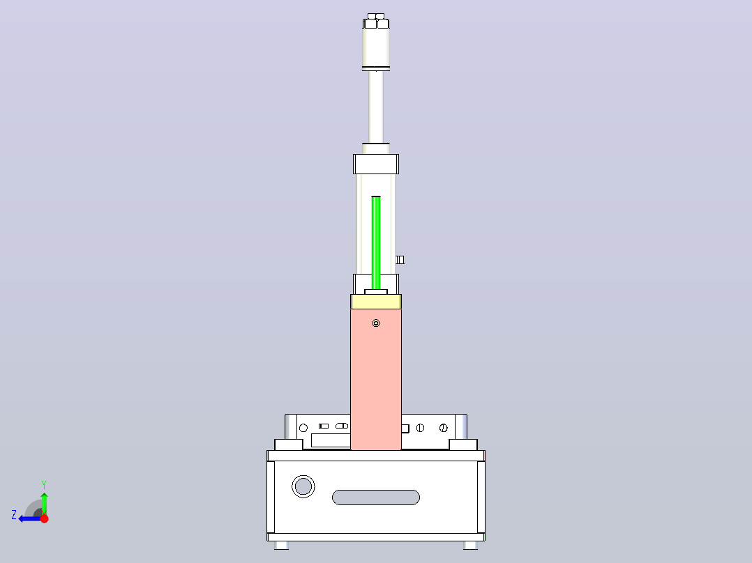胶壳校正治具3D数模图纸+x_t格式右视图