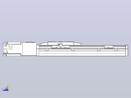 滚珠丝杠直线轴内置导轨TPA-GCR-150-2010C-L250-M-M75-N3右视缩略图