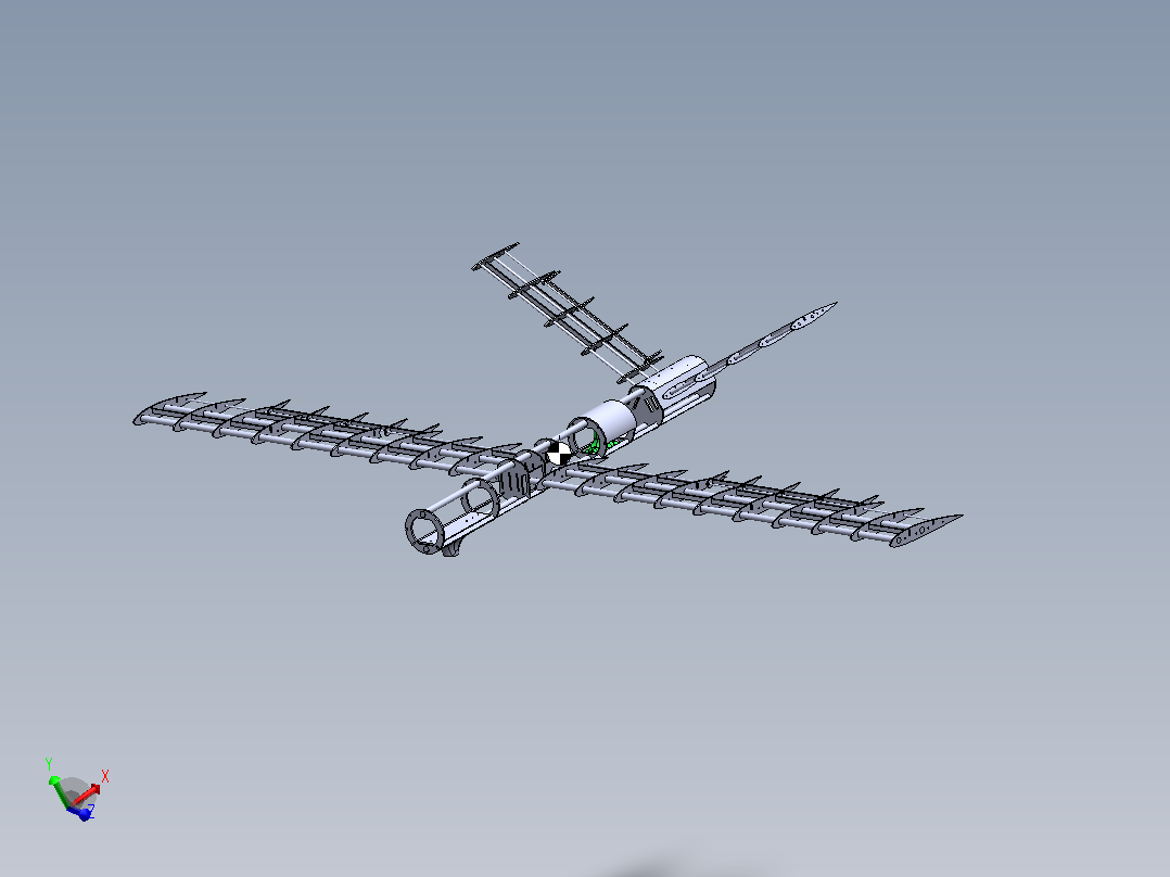MQ-9 收割者主视图