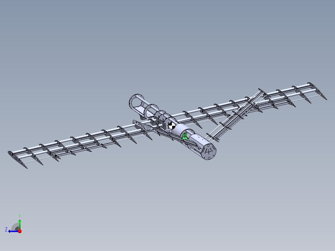 MQ-9 收割者右视图
