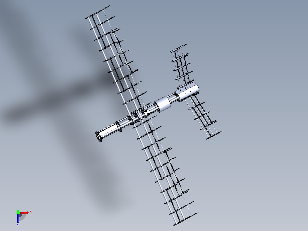MQ-9 收割者俯视图