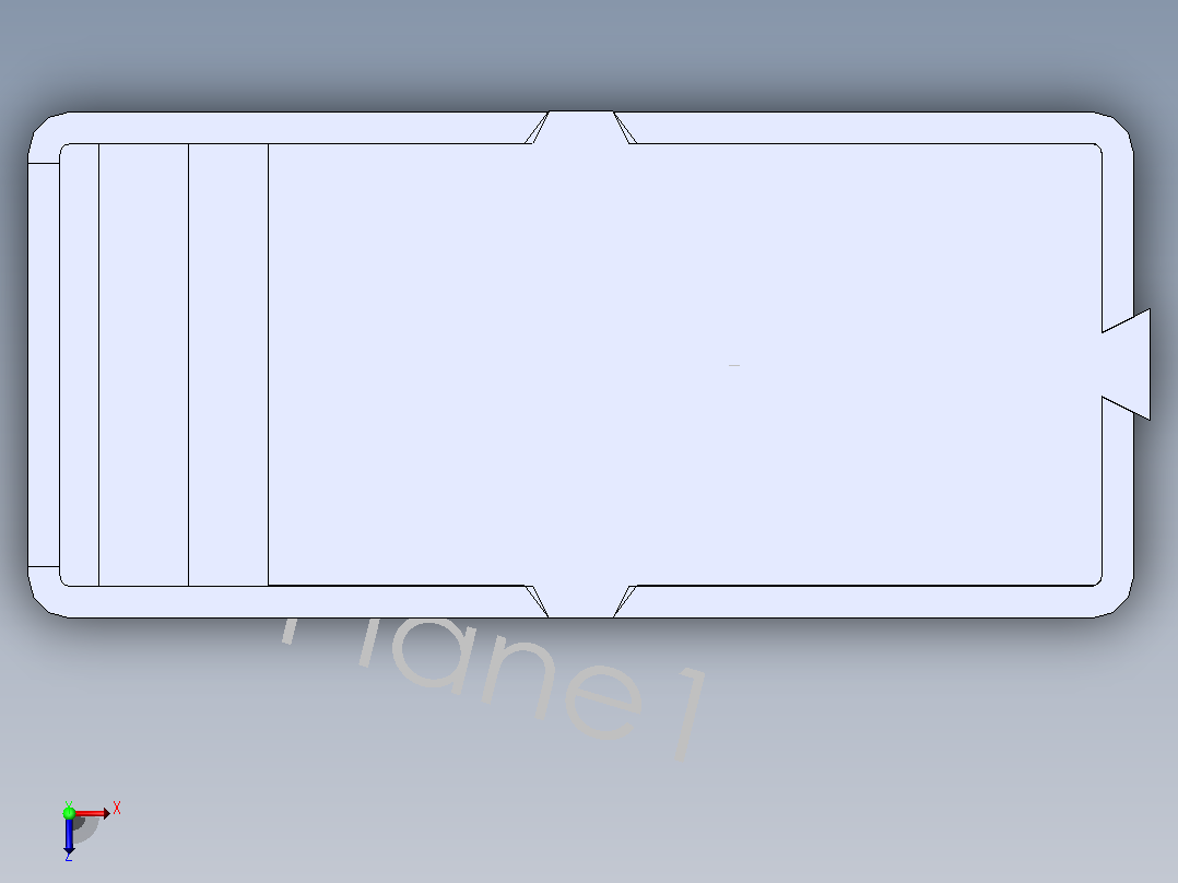 S-340 USB-UART 外壳俯视图