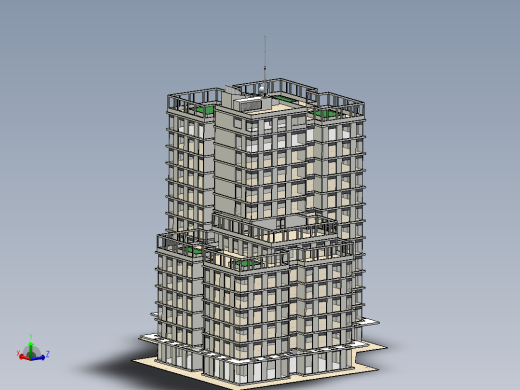 办公室大楼建筑物