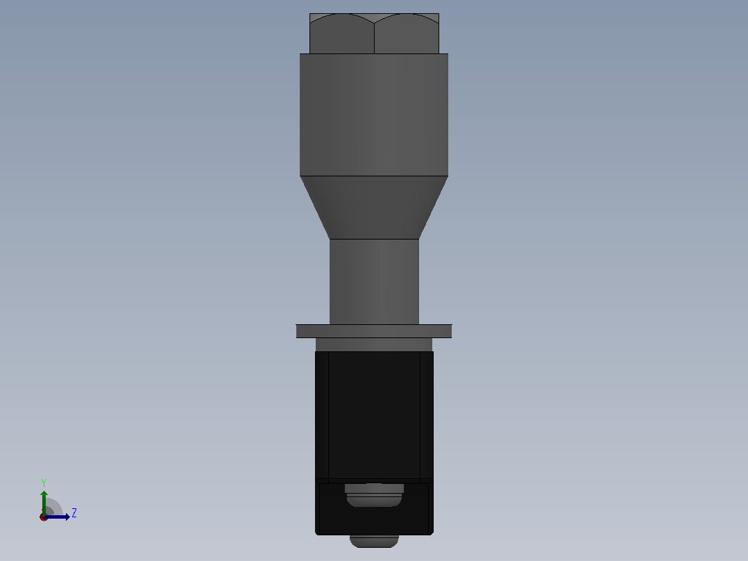 QDA-L3型气电转换器[QDA-L3]左视图