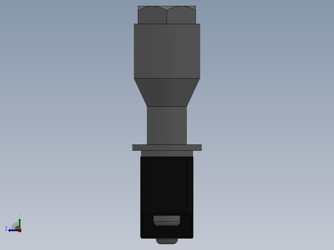 QDA-L3型气电转换器[QDA-L3]右视图