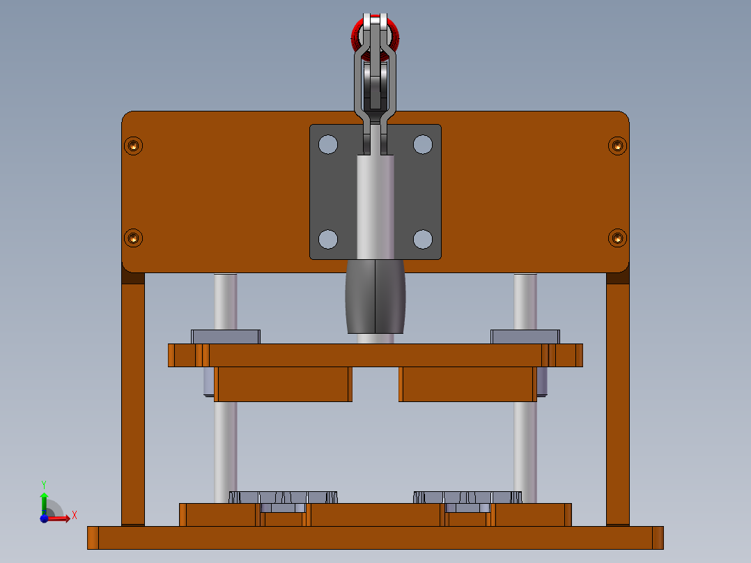 71-TMD-橡胶圈组装治具sw17可编辑前视图