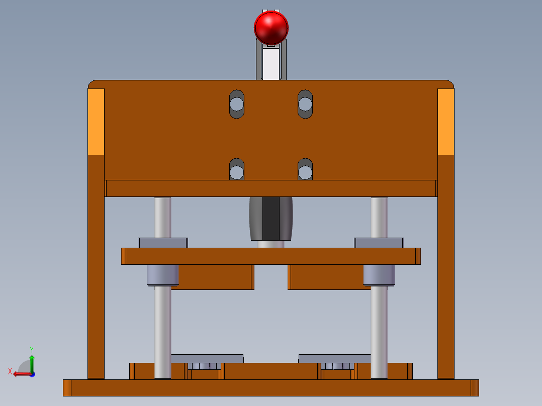 71-TMD-橡胶圈组装治具sw17可编辑后视图