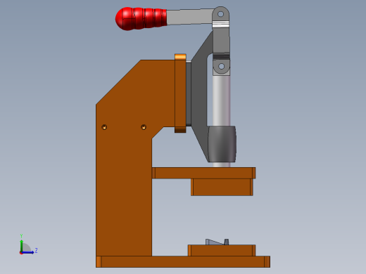 71-TMD-橡胶圈组装治具sw17可编辑左视缩略图