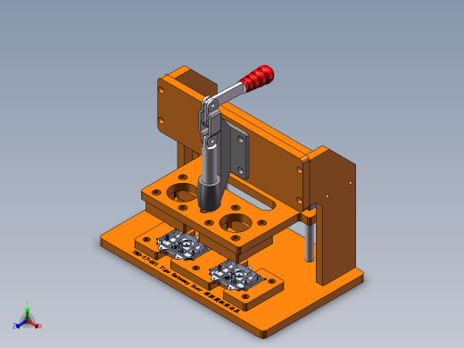 71-TMD-橡胶圈组装治具sw17可编辑正等轴测缩略图