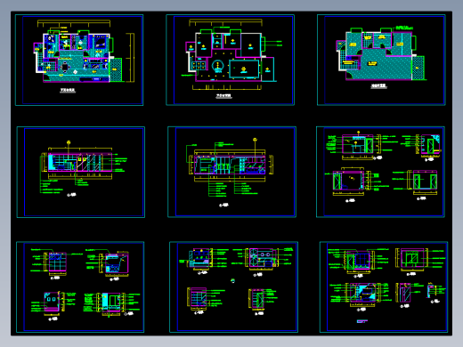 一套住宅楼施工图