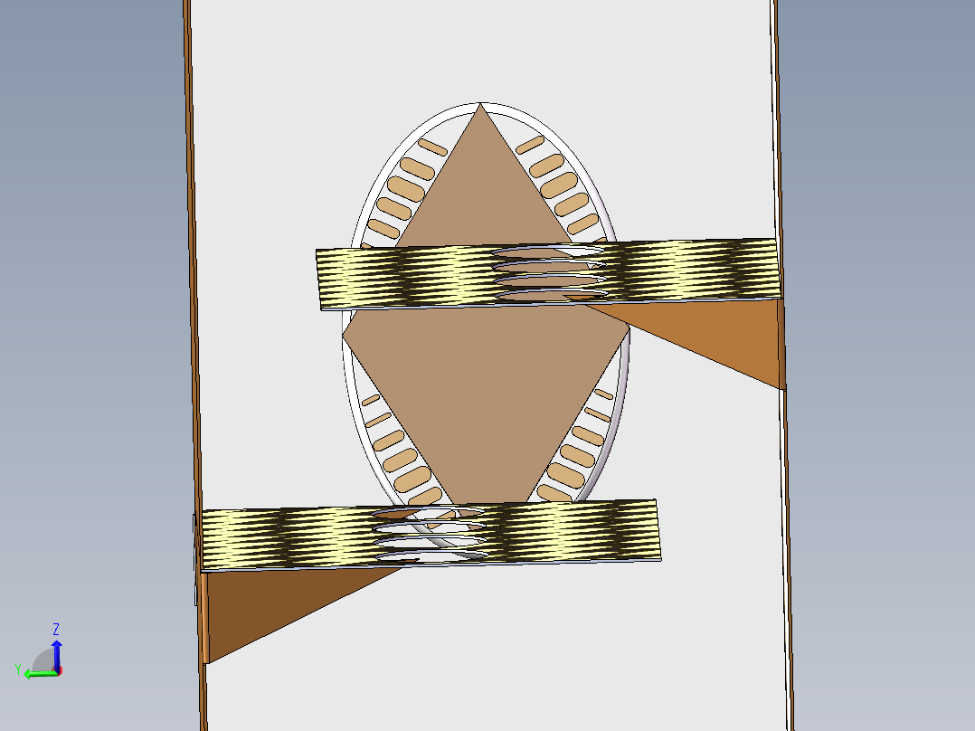 可视性多功能便携包装主视图
