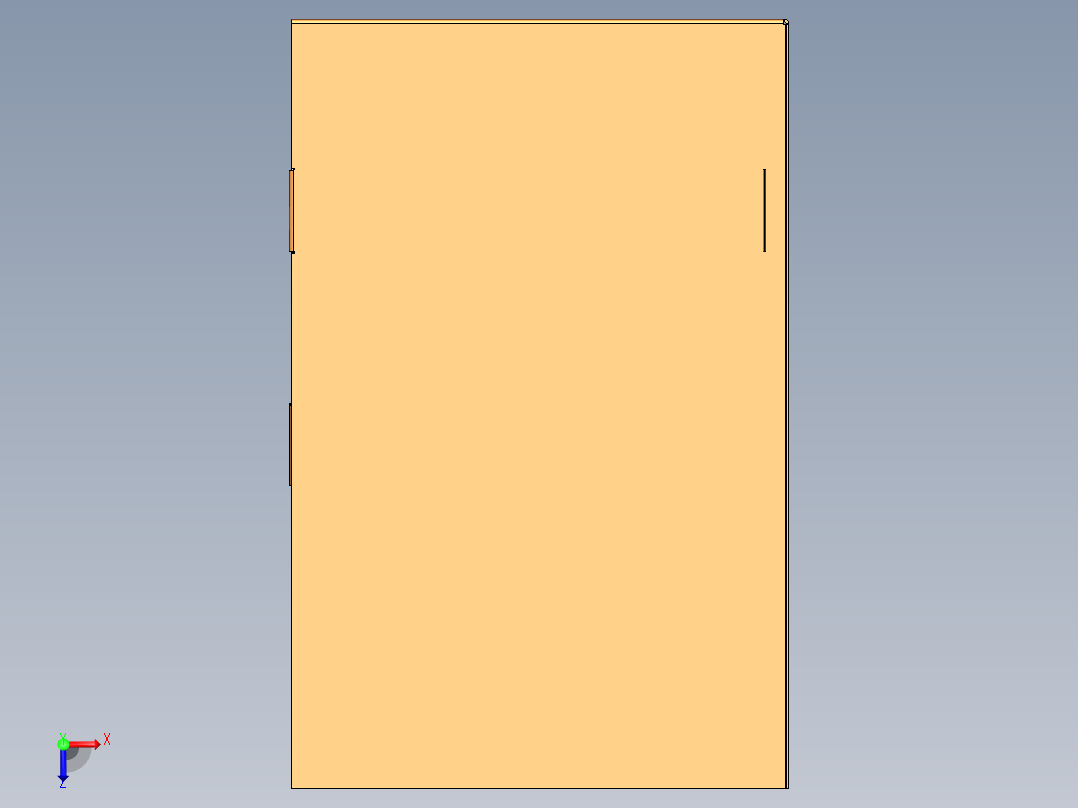可视性多功能便携包装俯视图