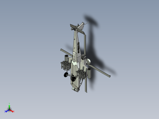 战斗机 3D模型（ProE