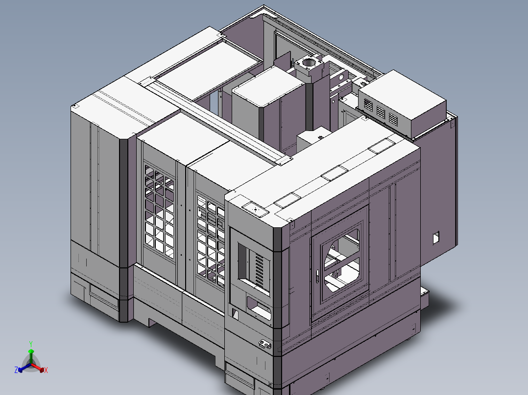 加工中心钣金外壳设计